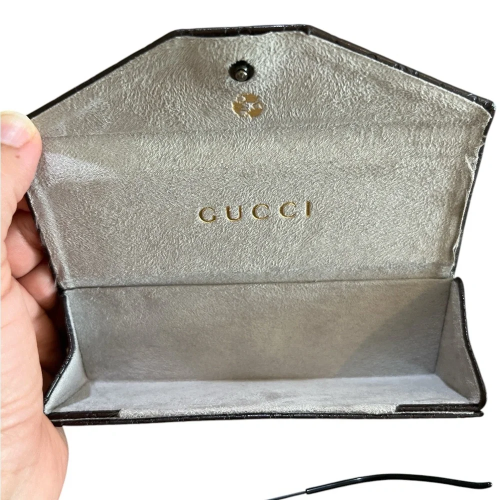 Gucci men’s eyeglasses frames with case